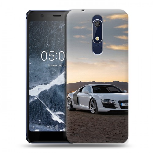 Дизайнерский пластиковый чехол для Nokia 5.1 Audi