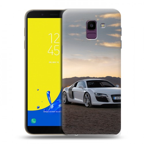 Дизайнерский пластиковый чехол для Samsung Galaxy J6 Audi