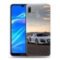 Дизайнерский пластиковый чехол для Huawei Y6 (2019) Audi