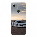 Дизайнерский пластиковый чехол для Google Pixel 3a Audi