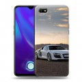 Дизайнерский силиконовый с усиленными углами чехол для OPPO A1k Audi