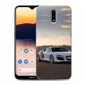 Дизайнерский пластиковый чехол для Nokia 2.3 Audi