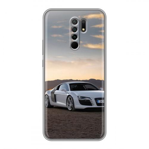 Дизайнерский силиконовый чехол для Xiaomi RedMi 9 Audi