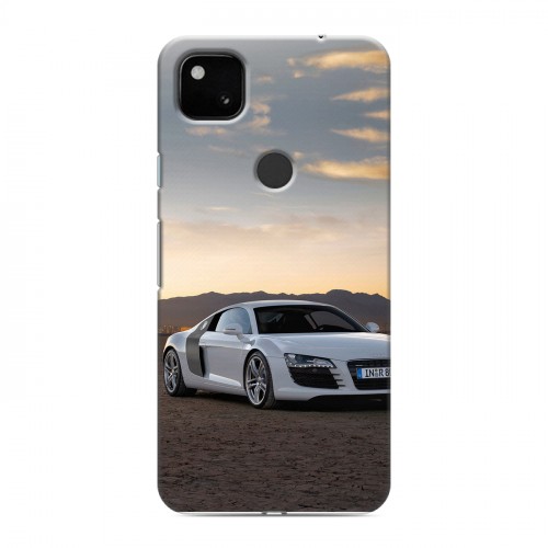 Дизайнерский пластиковый чехол для Google Pixel 4a Audi