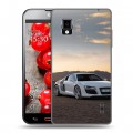 Дизайнерский пластиковый чехол для LG Optimus G Audi