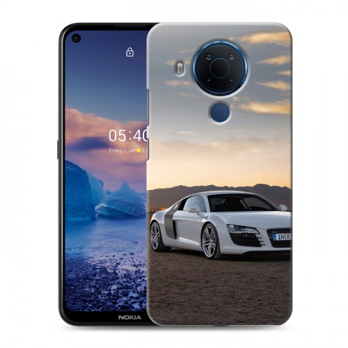 Дизайнерский силиконовый чехол для Nokia 5.4 Audi