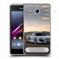 Дизайнерский силиконовый чехол для Sony Xperia E1 Audi