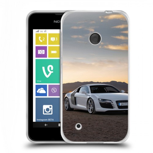 Дизайнерский пластиковый чехол для Nokia Lumia 530 Audi