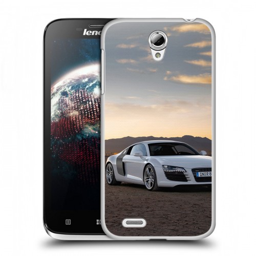 Дизайнерский пластиковый чехол для Lenovo A859 Ideaphone Audi