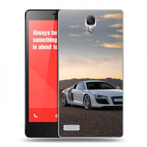 Дизайнерский силиконовый чехол для Xiaomi RedMi Note Audi