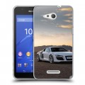 Дизайнерский пластиковый чехол для Sony Xperia E4g Audi