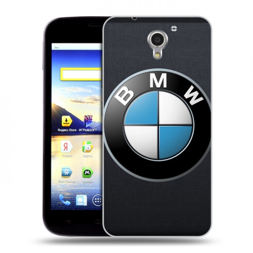 Дизайнерский пластиковый чехол для ZTE Blade A510 BMW