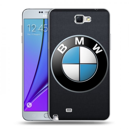 Дизайнерский пластиковый чехол для Samsung Galaxy Note 2 BMW