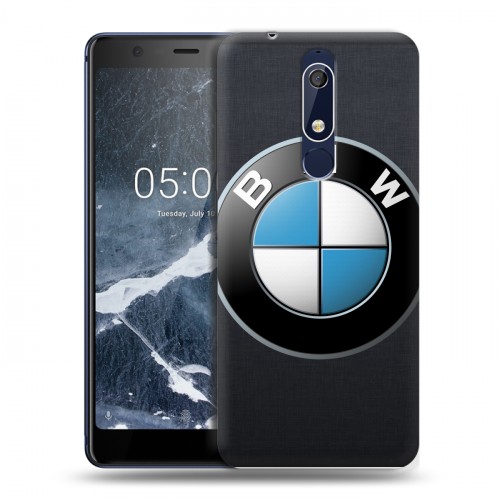 Дизайнерский пластиковый чехол для Nokia 5.1 BMW