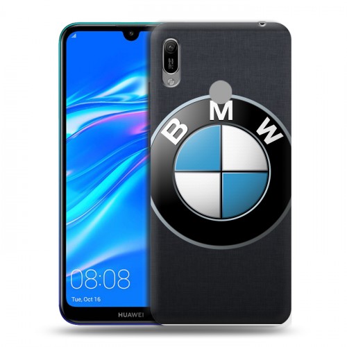 Дизайнерский пластиковый чехол для Huawei Y6 (2019) BMW