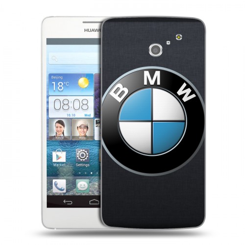 Дизайнерский пластиковый чехол для Huawei Ascend D2 BMW