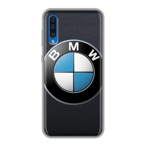 Дизайнерский силиконовый чехол для Samsung Galaxy A50 BMW