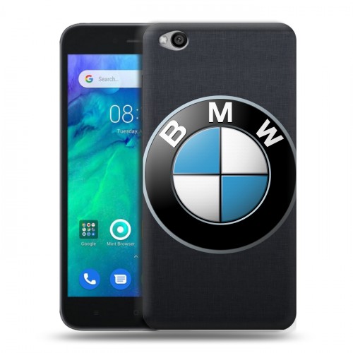 Дизайнерский пластиковый чехол для Xiaomi RedMi Go BMW