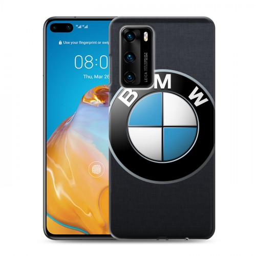 Дизайнерский пластиковый чехол для Huawei P40 BMW