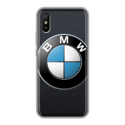 Дизайнерский силиконовый с усиленными углами чехол для Xiaomi RedMi 9A BMW