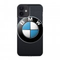 Дизайнерский силиконовый с усиленными углами чехол для Iphone 12 Mini BMW