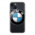 Дизайнерский пластиковый чехол для Iphone 14 BMW