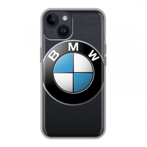 Дизайнерский пластиковый чехол для Iphone 14 BMW