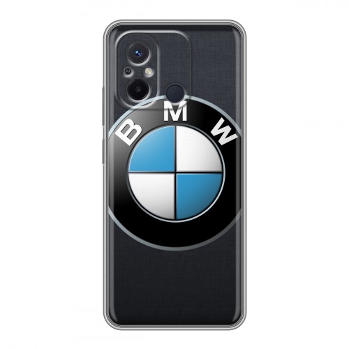 Дизайнерский силиконовый чехол для Xiaomi RedMi 12C BMW