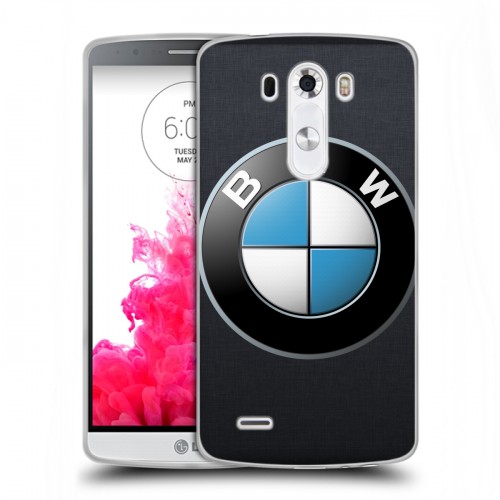 Дизайнерский пластиковый чехол для LG G3 (Dual-LTE) BMW