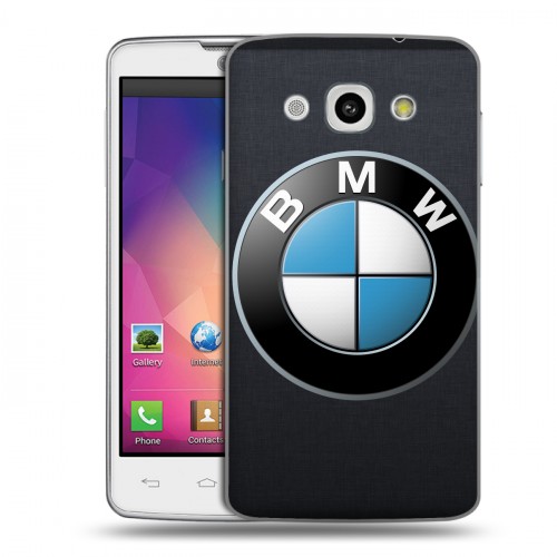 Дизайнерский пластиковый чехол для LG L60 BMW