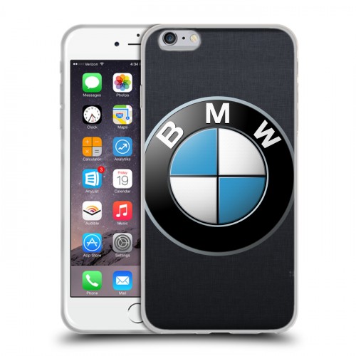 Дизайнерский силиконовый чехол для Iphone 6 Plus/6s Plus BMW