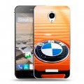 Дизайнерский силиконовый чехол для Micromax Canvas Spark BMW