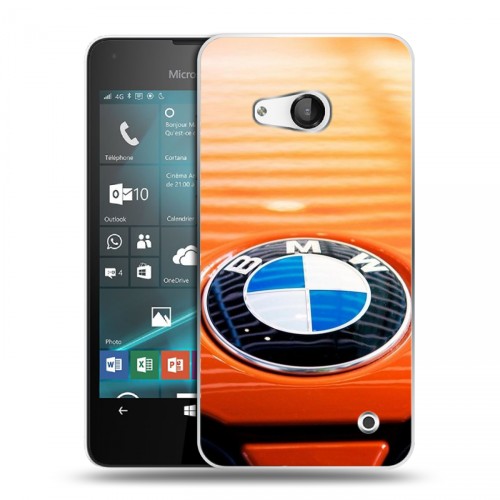 Дизайнерский пластиковый чехол для Microsoft Lumia 550 BMW