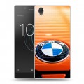 Дизайнерский пластиковый чехол для Sony Xperia L1 BMW