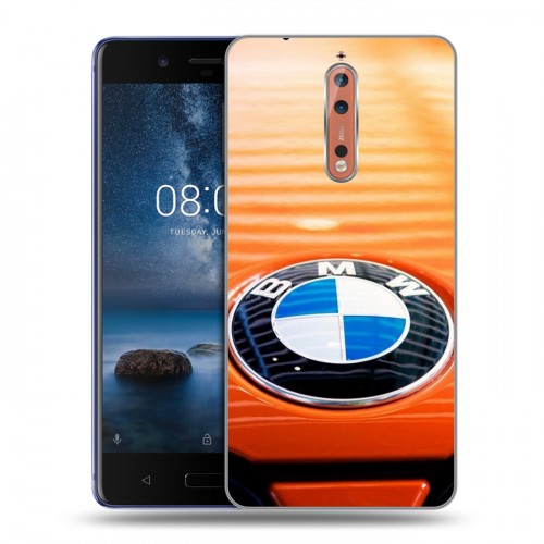 Дизайнерский пластиковый чехол для Nokia 8 BMW