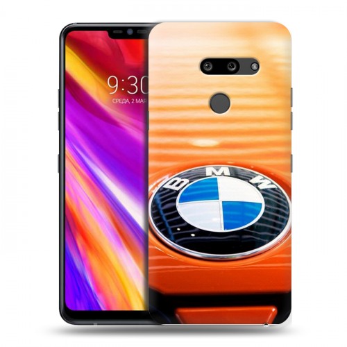 Дизайнерский пластиковый чехол для LG G8 ThinQ BMW