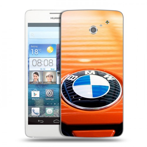 Дизайнерский пластиковый чехол для Huawei Ascend D2 BMW