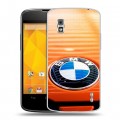 Дизайнерский пластиковый чехол для LG Google Nexus 4 BMW