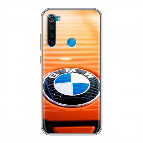 Дизайнерский силиконовый чехол для Xiaomi RedMi Note 8 BMW