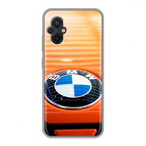 Дизайнерский силиконовый чехол для Xiaomi Poco M5 BMW