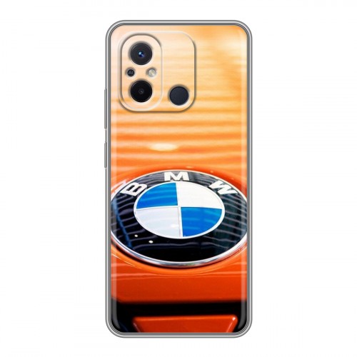 Дизайнерский силиконовый чехол для Xiaomi RedMi 12C BMW