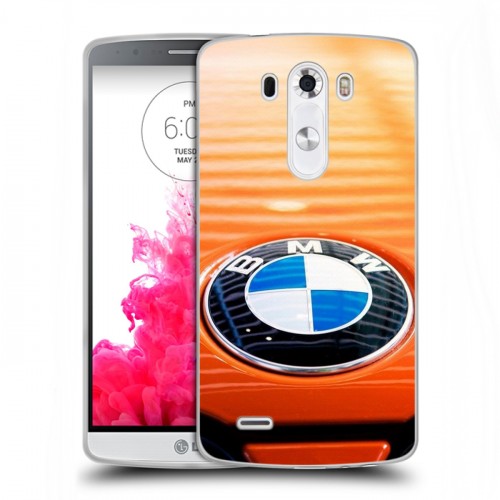 Дизайнерский пластиковый чехол для LG G3 (Dual-LTE) BMW