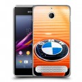 Дизайнерский силиконовый чехол для Sony Xperia E1 BMW