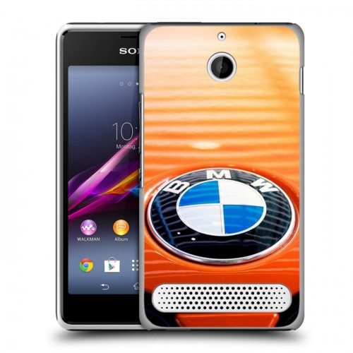 Дизайнерский силиконовый чехол для Sony Xperia E1 BMW