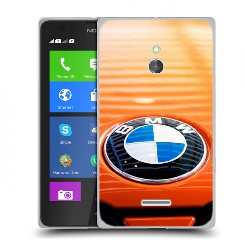 Дизайнерский силиконовый чехол для Nokia XL BMW