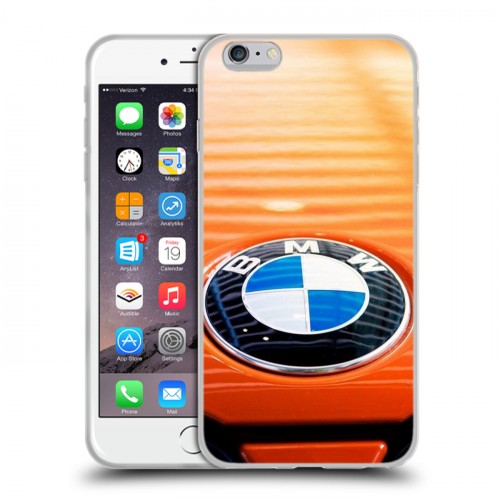 Дизайнерский силиконовый чехол для Iphone 6 Plus/6s Plus BMW