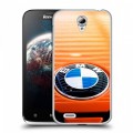 Дизайнерский пластиковый чехол для Lenovo A859 Ideaphone BMW