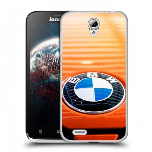 Дизайнерский пластиковый чехол для Lenovo A859 Ideaphone BMW