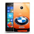 Дизайнерский пластиковый чехол для Microsoft Lumia 435 BMW