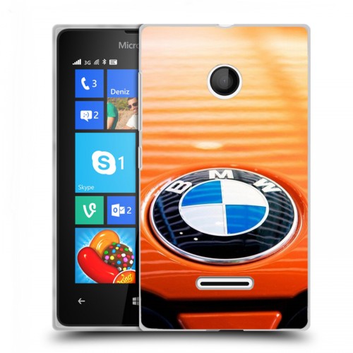 Дизайнерский пластиковый чехол для Microsoft Lumia 435 BMW